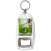 Keep Calm I'm a Biologist - Bottle Opener Keyring