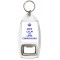 Keep Calm and Love Chihuahuas - Bottle Opener Keyring