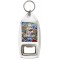 Keep Calm and Crochet On - Bottle Opener Keyring