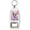 Keep Calm and Love Chihuahuas - Bottle Opener Keyring