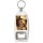 Keep Calm and Love Biscuits - Bottle Opener Keyring