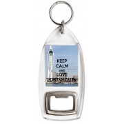 Keep Calm and Love Portsmouth - Bottle Opener Keyring