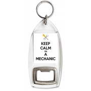 Keep Calm I'm a Mechanic - Bottle Opener Keyring