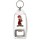 Keep Calm and Bah Humbug - Bottle Opener Keyring