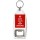 Keep Calm and Keep Dancing - Bottle Opener Keyring