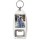 Keep Calm with a Border Collie - Bottle Opener Keyring