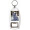 Keep Calm with a Border Collie - Bottle Opener Keyring