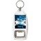 Keep Calm and Love a Swan - Bottle Opener Keyring