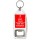 Keep Calm and for God's Sake Hide the Evidence - Bottle Opener Keyring