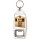 Keep Calm and Love Your Shed - Bottle Opener Keyring