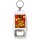 Keep Calm and Happy Halloween - Bottle Opener Keyring