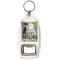 Keep Calm and Love Barn Owls - Bottle Opener Keyring