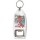 Keep Calm and Love Hackbridge - Bottle Opener Keyring