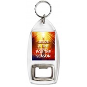 Jesus is the Reason for the Season - Bottle Opener Keyring