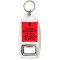 I am the Boss and My Wife Gave me Permission to Say So - Bottle Opener Keyring