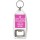Keep Calm Teamwork Makes the Dream Work - Bottle Opener Keyring