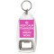 Keep Calm Teamwork Makes the Dream Work - Bottle Opener Keyring