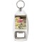Keep Calm and Be my Valentine - Bottle Opener Keyring