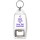 Keep Calm and Play the Bagpipes - Bottle Opener Keyring
