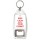 Keep Calm and Play Your Cornet - Bottle Opener Keyring