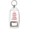 Keep Calm and Play Your Cornet - Bottle Opener Keyring