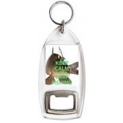 Keep Calm and Love Carp Fishing - Bottle Opener Keyring