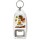 Keep Calm Love Bacon and Eggs - Bottle Opener Keyring