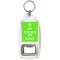 My Kitchen My Rules - Bottle Opener Keyring