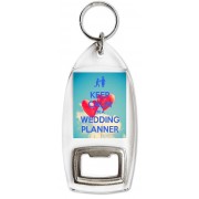 Keep Calm I'm a Wedding Planner - Bottle Opener Keyring