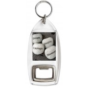 Dream Inspire Courage Harmony - Bottle Opener Keyring