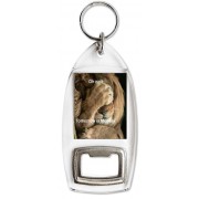 Oh No ! Tomorrow is Monday - Bottle Opener Keyring