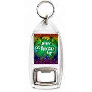 Happy St. Patrick's Day! - Bottle Opener Keyring