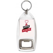 Love is in the Air - Bottle Opener Keyring