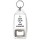 Keep Calm and Love Karaoke - Bottle Opener Keyring