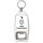 Keep Calm and Love Taekwondo - Bottle Opener Keyring