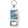 Christ has died Christ has Risen Christ will come again - Bottle Opener Keyring