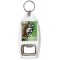 Keep Calm and Love Woodpeckers - Bottle Opener Keyring