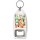 Keep Calm and Love Marshmallows - Bottle Opener Keyring
