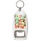 Keep Calm and Love Marshmallows - Bottle Opener Keyring