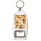 Keep Calm and Love a Cornish Pasty - Bottle Opener Keyring
