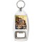 Keep Calm and Love Steak and Kidney Pie - Bottle Opener Keyring