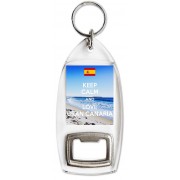 Keep Calm and Love Gran Canaria - Bottle Opener Keyring