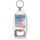 Keep Calm and Love Menorca - Bottle Opener Keyring