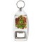 Keep Calm and Love Corned Beef Hash - Bottle Opener Keyring