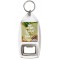 Keep Calm and Love Baked Potatoes - Bottle Opener Keyring