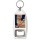 Keep Calm and Love Skateboarding - Bottle Opener Keyring