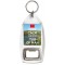 Keep Calm and Love Isle of Man - Bottle Opener Keyring