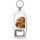 Keep Calm and Love Waffles - Bottle Opener Keyring