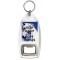 Keep Calm and Love Horses - Bottle Opener Keyring