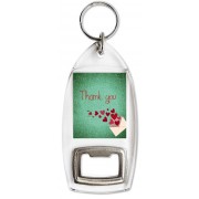 Thank you - Bottle Opener Keyring